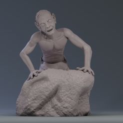 sin_nombre.jpg Fichier STL Gollum - Smeagol・Objet pour imprimante 3D à télécharger
