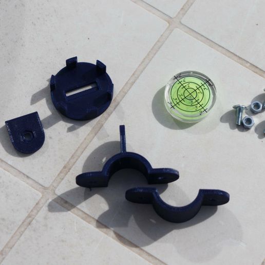 Bicycle spirit level 3D model