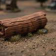 WL_BG.png Cartoon Wooden Log | Cute 3D Printable Tree Trunk (STL Model)