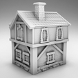 3.png Dark Middle Ages Architecture - simple cottage