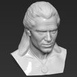 12.jpg Geralt of Rivia The Witcher Cavill bust 3D printing ready