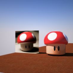 champignon.jpg Archivo STL gratis Copia de una seta・Plan imprimible en 3D para descargar