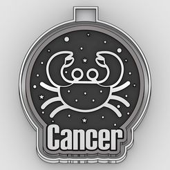 cancer_1-color.jpg cancer sign - freshie mold - silicone mold box