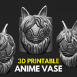 14.png Princess Mononoke Mask - Anime Vase - Stuff Holder