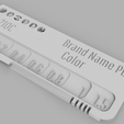 Filament_Sample_v2.png Customizable Filament Swatch (Filament test) Fusion 360 File Version