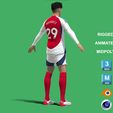 Havertz_2025_4.jpg 3D Rigged Кай Хавертц Арсенал 2025