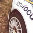 21.jpg O.Z Ford Focus WRC RS (01-02) 15 spokes for Tamiya 1/24 kit.