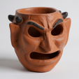 s1.png Vintage halloween monster head bucket lantern
