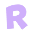 R.stl Letters and Numbers MICKEY MOUSE | Logo