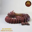 2.jpg Articulated Dragon, print-in-place, No-Support
