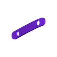 Demo Splint_DemoSplint_Appliance11_Bar {Max2}.stl Digital Elastic Mandibular Advancement Appliance