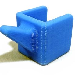 20180521_132429.jpg Free STL file Clamping Hook for 17mm Vertical Mounting・3D print design to download