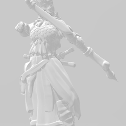barb.png Free 3D file Wood Elf Ranger・3D printable design to download