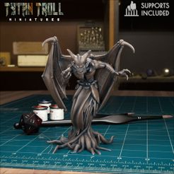 Shadow-Demon03.jpg Файл 3D Shadow Demon 03 [Предварительная поддержка]・3D-печать дизайна для загрузки