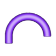 outlet-circle-5mm.stl Outlet for HMF 180 degrees for 16mm hose