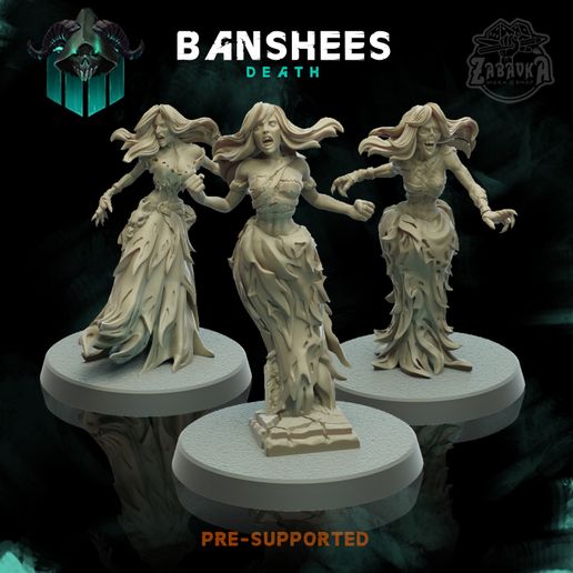 🎲 BANSHEES・ STL File for ・Cults