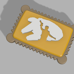 Zoo_Biscuit_HanFalcon.png Archivo STL Zoo Biscuit - Edición Star Wars - Halcón de Han Solo・Plan para descargar y imprimir en 3D