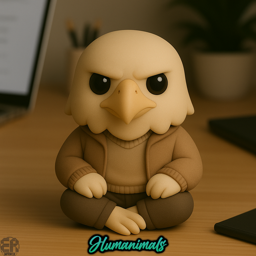 Eagle - Humanimals Collection 3D model