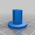 dowel.png Ikea Bekant dowel with screw
