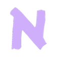 N.stl Letters and Numbers GREMLINS | Logo