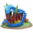 shot.jpg Commercial License, Crystal Display Stand for Articulated Dragons