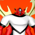 gg0001.png Ben 10 Fusion Aliens - Sting Arms (FourArms + Stinkfly) STL