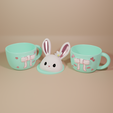 lindo-conejito-en-taza-para-impresion-3d-3-modelos.png Bunny inside a cup