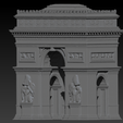 Screenshot-880.png Detailed 3D Printable Arc de Triomphe Model