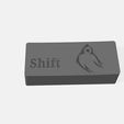 shift-shadow-deboss.png Spellbreak Shift key Shadow Step Rune Debossed