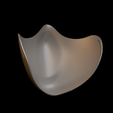 halloween-mask.png Halloween Cosplay Face Mask STL – 3D Printable Ergonomic Half Mask for Costume & Cosplay