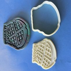 6EED5467-EC5E-48A1-83A0-C5815CCF8498.jpeg Archivo 3D Cortador de galletas Twat waffle・Idea de impresión 3D para descargar