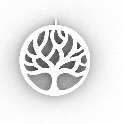 TREE OF LIFE PENDANT 3D model