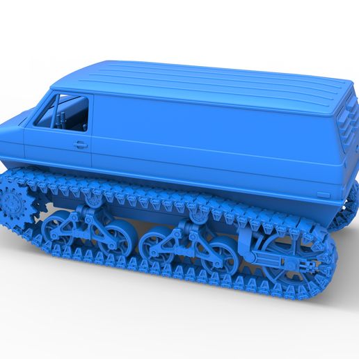 61.jpg Diecast Vintage Monster tank Version 3 масштаб 1:25