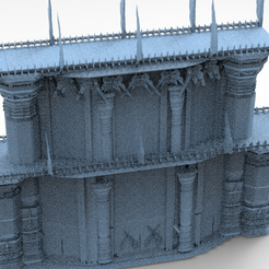 untitled.3015.png OBJ file Dark Celtic Gods Tower Bridge 2 towers・Model to download and 3D print