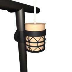 1.png Файл STL Держатель стакана для электрического скутера・3D-печать дизайна для загрузки