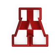 Varsity-A-2.png Varsity Style Letter A Cookie Cutter