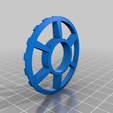 Cockpit_front_window.png Free STL file Tie Raider Star Wars fan creation 3.75" Action figures・Object to download and to 3D print