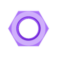 Parametric_Nut_M16.stl Porcas métricas imprimíveis - DIN 934
