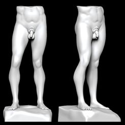 6.jpg Archivo STL ESTATUA DE CUERPO MASCULINO・Modelo imprimible en 3D para descargar