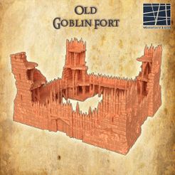 Old-Goblin-Fort-re-1.jpg Archivo 3D Viejo Fuerte Goblin 28 mm Terreno de Mesa・Objeto para impresora 3D para descargar