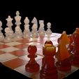 render.jpg Chess Board low-poly 3D model