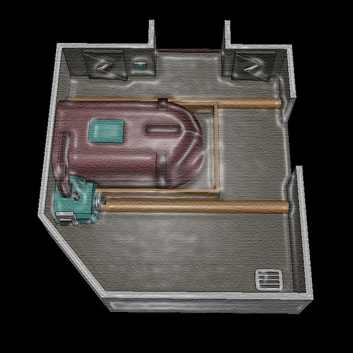 le-texture.jpg Diorama The Skeld - Among Us Map