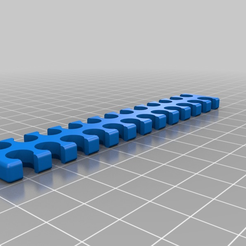 3bce4f3b2b7dfab72810d0cef254e4b8.png Archivo 3D gratis peine de cable 24 7mm・Diseño de impresora 3D para descargar
