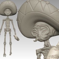 fjffgjgfj.jpg Fichier 3D Momie mexicaine flexible et extraterrestre・Design à télécharger et à imprimer en 3D