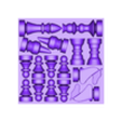 chess-case.stl case for steampunk fantasy chess figures