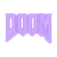 Doom_Logo.stl Doom Logo Wall/Shelf Decor