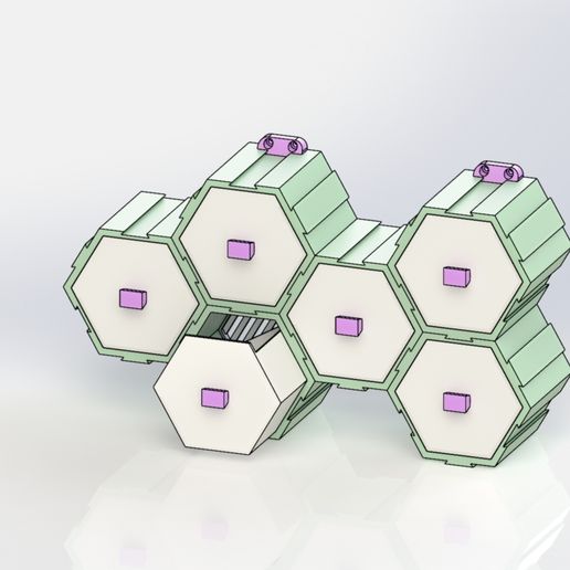 📦 Modular box system・ STL File for 3D printing・Cults