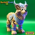 IMG_2347.jpeg FANTASTICRAFT3D - Viking Dog - Flexi FDM 3D Print model