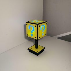 1a1b691d-1c49-49e9-bd29-763ae558a62e.jpg Free 3D file SUPER MARIO BROS. LAMP "LAMPSXCULTS".・Model to download and 3D print