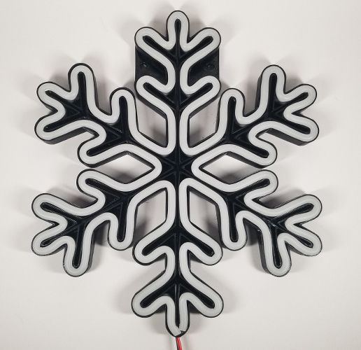 3 Luces De Neón Con Forma De Copo De Nieve, LED, USB, Para Ventana, Pared, Bar, Sala De Estar, Decoración Para Fiesta De Navidad, Dormitorio, Regalo | Leroy Merlin